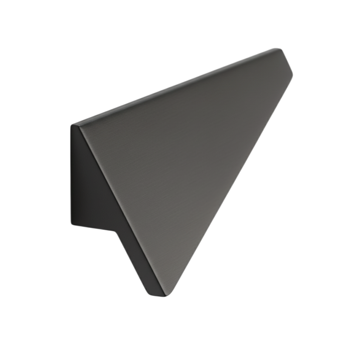 Maner pentru mobila Luz, finisaj negru cobalt, L:400 mm [2]