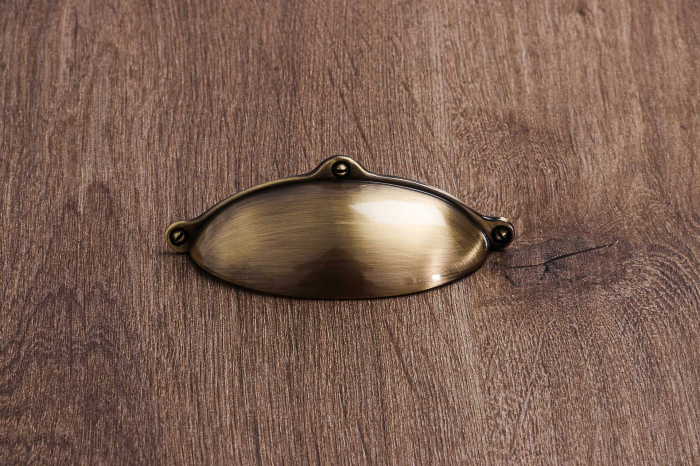 Maner pentru mobila Marsala, finisaj alama antichizata periata GT, L:99.5 mm [3]