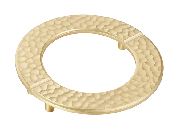 Maner pentru mobila Melis, finisaj alama mata CB, 128 mm [2]