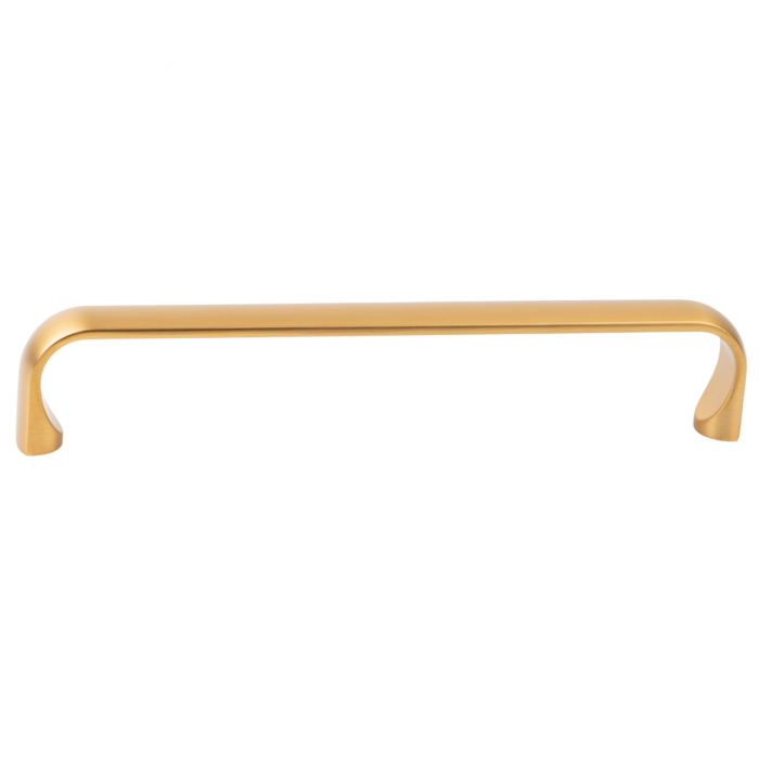 Maner pentru mobila Miig, finisaj alama cava periata, L:168 mm [2]