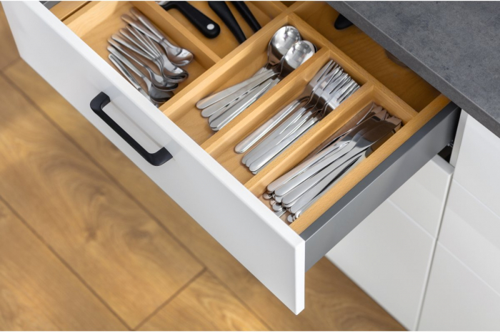 Maner pentru mobila Milano, finisaj negru mat GT, L:146 mm [5]