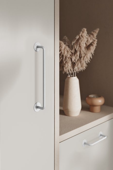 Maner pentru mobila Milano Viefe, finisaj alb mat, L:185 mm [5]