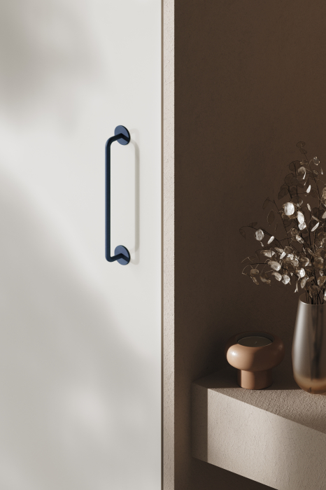 Maner pentru mobila Milano Viefe, finisaj albastru midnight, L:185 mm [3]