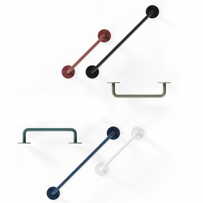 Maner pentru mobila Milano Viefe, finisaj albastru midnight, L:185 mm [6]