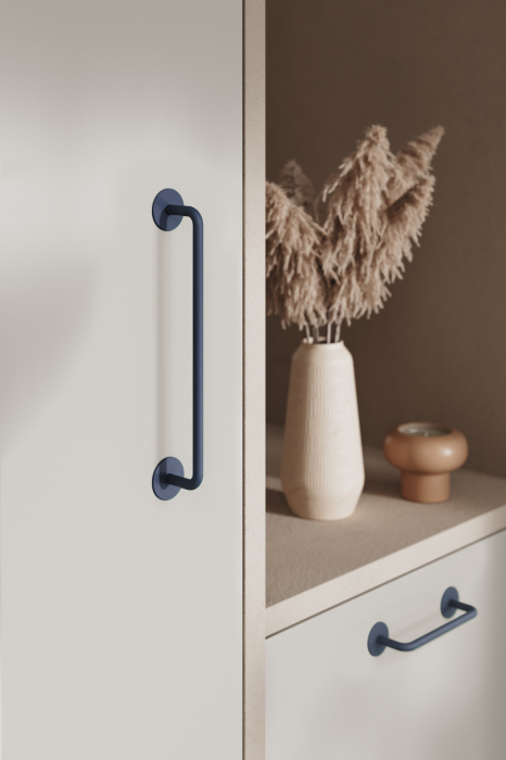 Maner pentru mobila Milano Viefe, finisaj albastru midnight, L:185 mm [5]