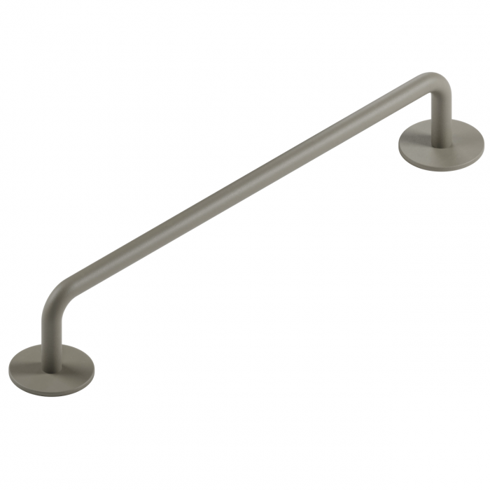 Maner pentru mobila Milano Viefe, finisaj gri muschi, L:185 mm [1]