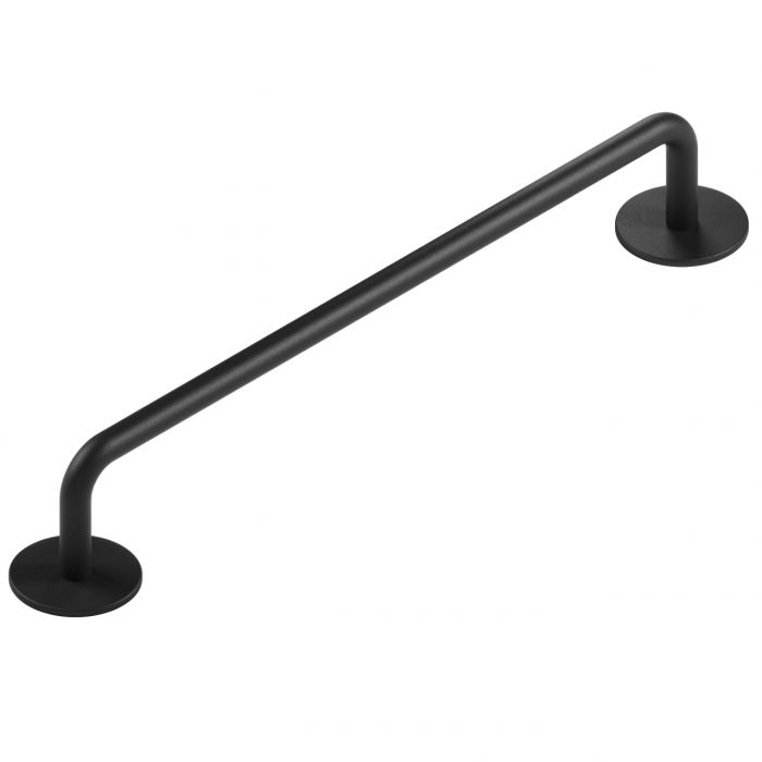 Maner pentru mobila Milano Viefe, finisaj negru mat, L:185 mm [1]