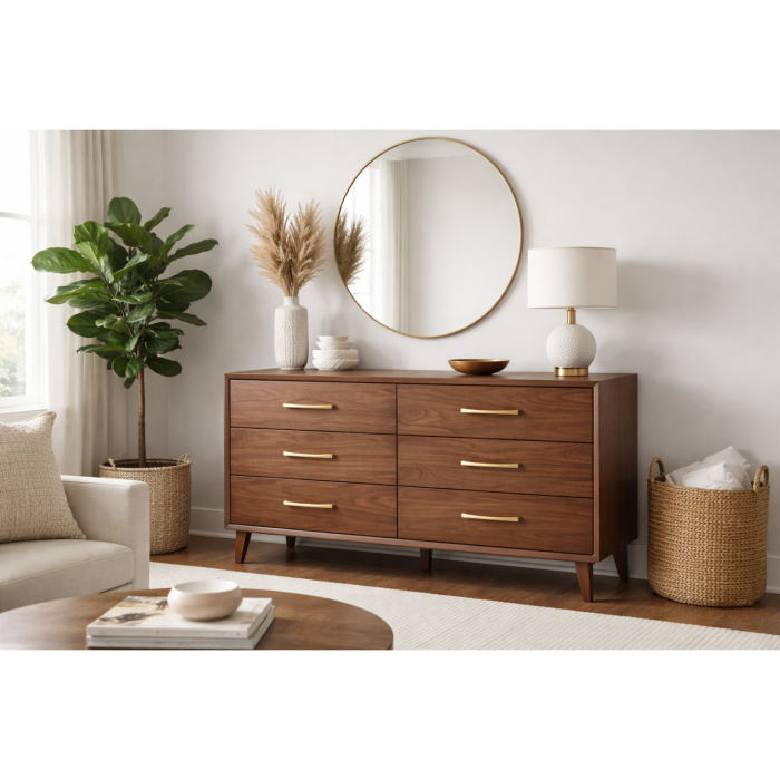 Maner pentru mobila Milton, finisaj alama satin, L:279 mm [3]