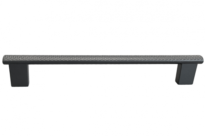 Maner pentru mobila Moleto, finisaj negru cobalt, L:348 mm [2]