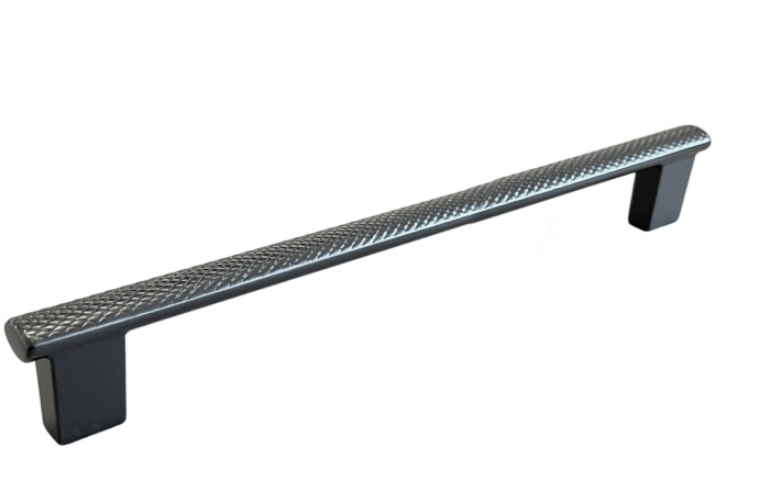 Maner pentru mobila Moleto, finisaj negru grafit, L:348 mm [1]