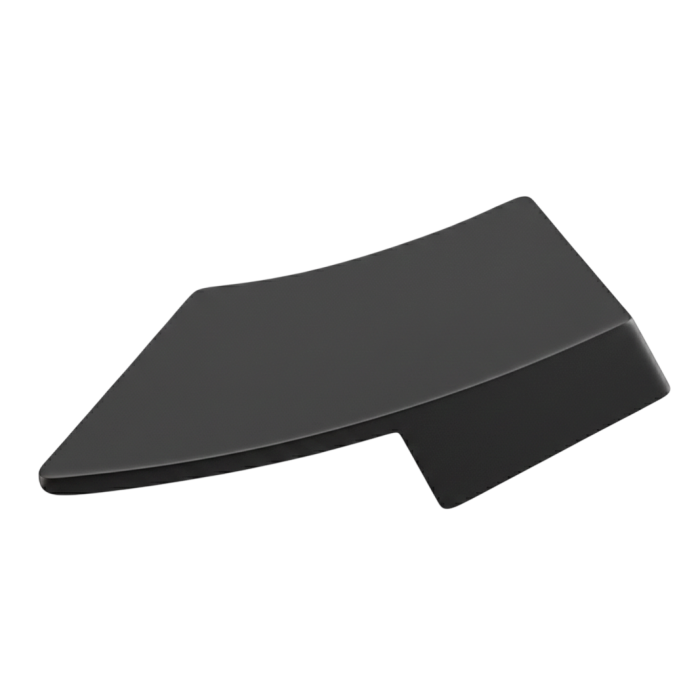 Maner pentru mobila Naldo, finisaj negru cobalt, L:78 mm [2]