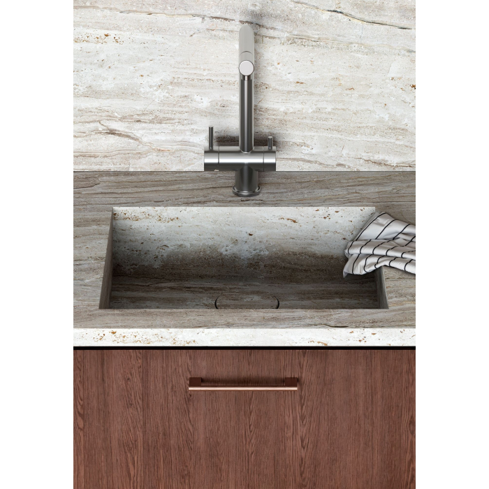 Maner pentru mobila Nexx, finisaj bronz periat, L:276 mm [4]