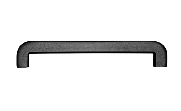 Maner pentru mobila Nice, finisaj negru mat, L 184.6 mm [1]