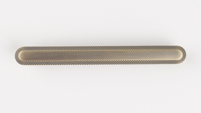 Maner pentru mobila Nola, finisaj alama antichizata periata CB, 160 mm [2]