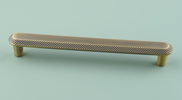 Maner pentru mobila Nola, finisaj alama antichizata periata CB, 160 mm [5]