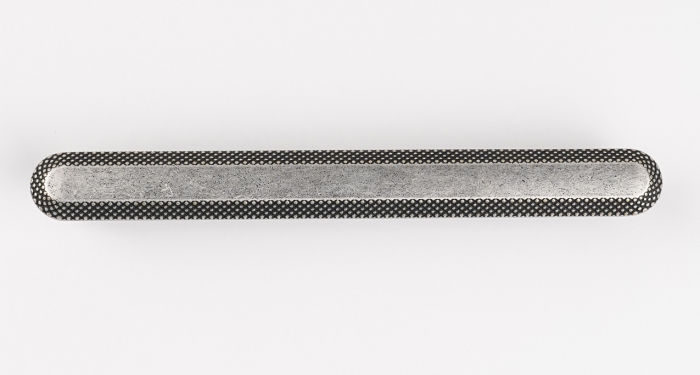 Maner pentru mobila Nola, finisaj argint antichizat CB, 160 mm [2]