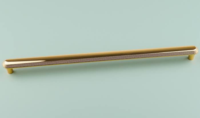Maner pentru mobila Nola, finisaj aur lacuit CB, 320 mm [5]