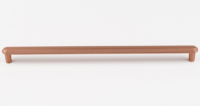 Maner pentru mobila Nola, finisaj cupru satin periat CB, 320 mm [4]