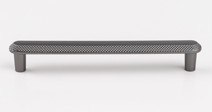 Maner pentru mobila Nola, finisaj negru gun metal CB, 160 mm [4]