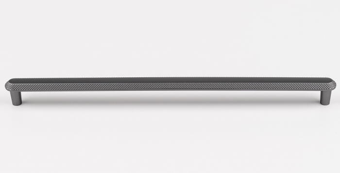 Maner pentru mobila Nola, finisaj negru gun metal CB, 320 mm [4]