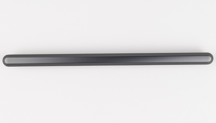 Maner pentru mobila Nola, finisaj negru gun metal CB, 320 mm [2]