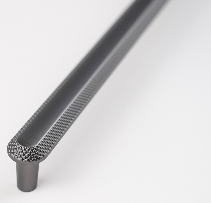 Maner pentru mobila Nola, finisaj negru gun metal CB, 320 mm [3]