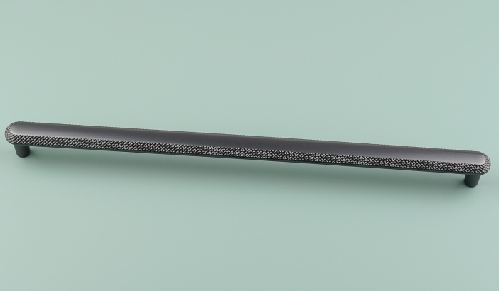 Maner pentru mobila Nola, finisaj negru gun metal CB, 320 mm [5]