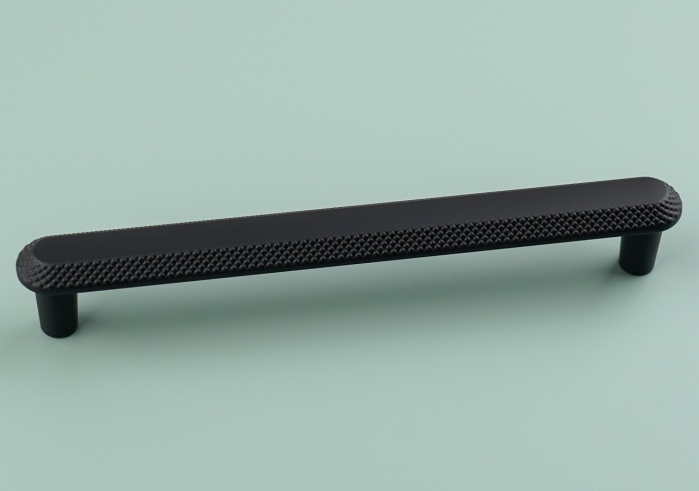 Maner pentru mobila Nola, finisaj negru mat CB, 160 mm [5]