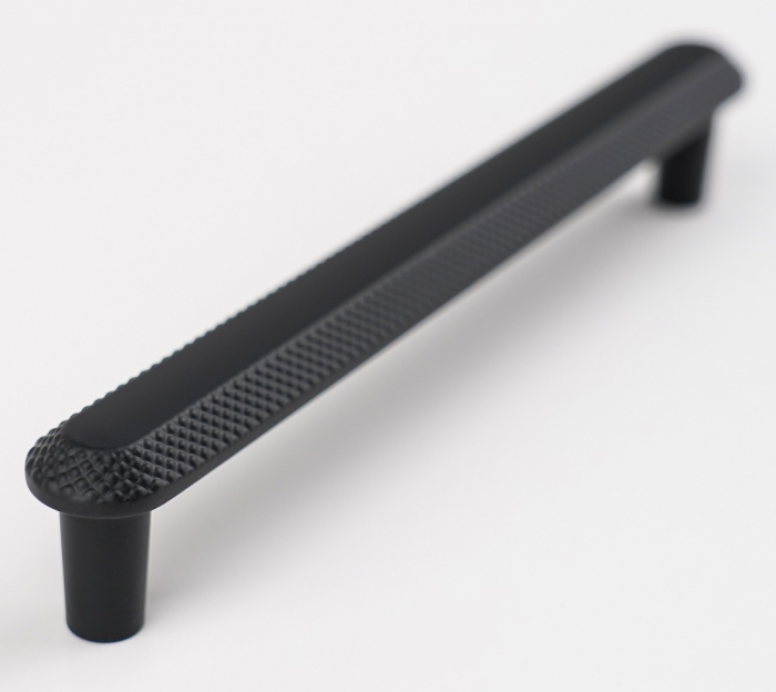 Maner pentru mobila Nola, finisaj negru mat CB, 160 mm [3]