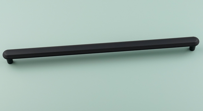Maner pentru mobila Nola, finisaj negru mat CB, 320 mm [5]
