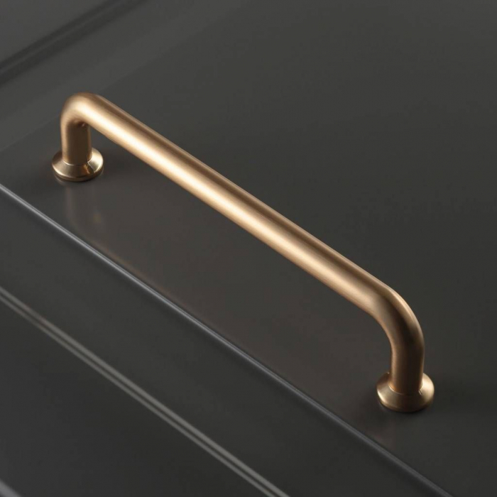 Maner pentru mobila Nord, finisaj auriu periat, L:206 mm [2]