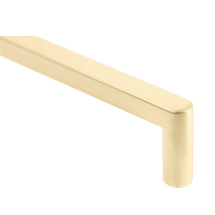 Mâner pentru mobilă Nyxa GTV, auriu periat GT, L: 138 mm [2]