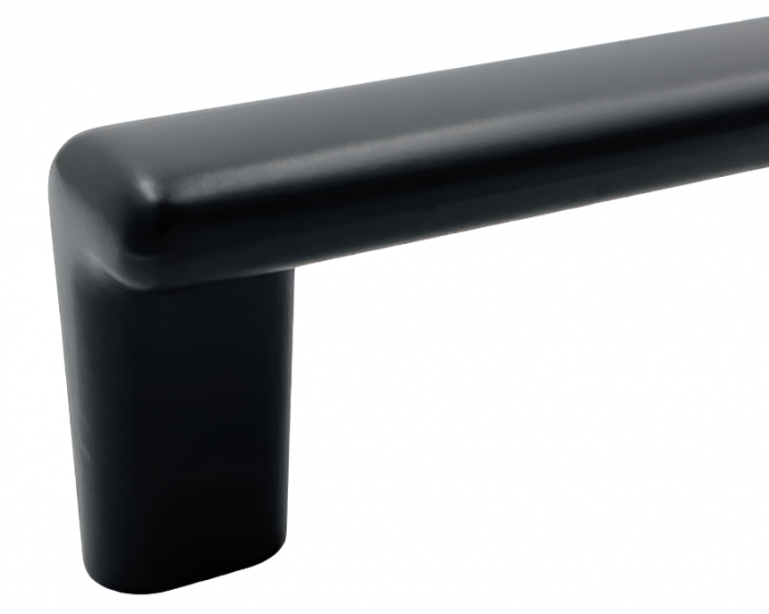 Maner pentru mobila Oblong NV, finisaj negru cobalt, L:238 mm [3]