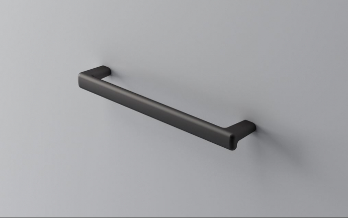 Maner pentru mobila Oblong NV, finisaj negru cobalt, L:238 mm [6]