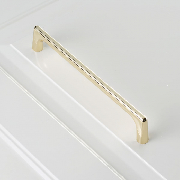 Maner pentru mobila Octavio, finisaj auriu lucios GT, L:203 mm [2]