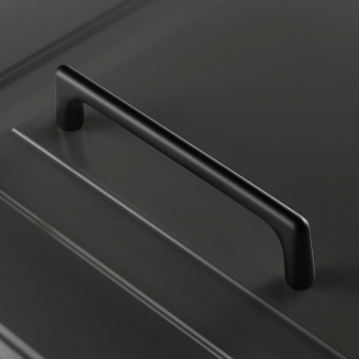 Maner pentru mobila Octavio, finisaj negru mat GT, L:203 mm [4]