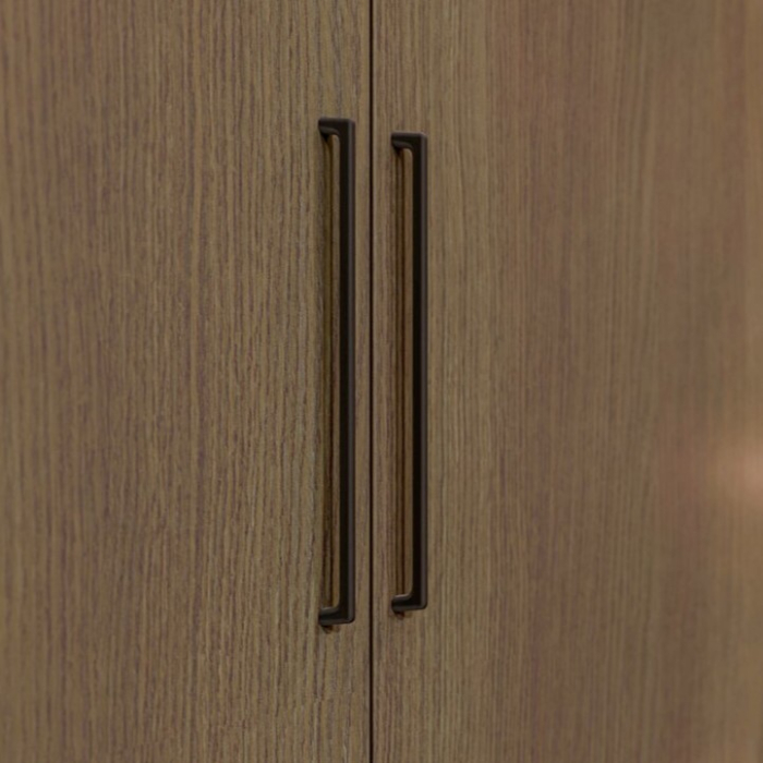 Mâner pentru mobilă Octavio GTV, negru mat GT, L: 330 mm [5]