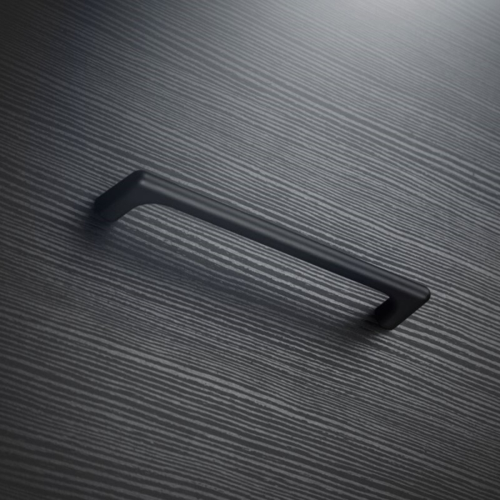 Mâner pentru mobilă Octavio GTV, negru mat GT, L: 330 mm [2]