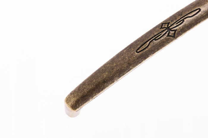 Maner pentru mobila Olbia, finisaj alama antichizata GT, L:136 mm [5]