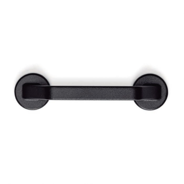 Maner pentru mobila Oto, finisaj negru texturat, L 168 mm [4]