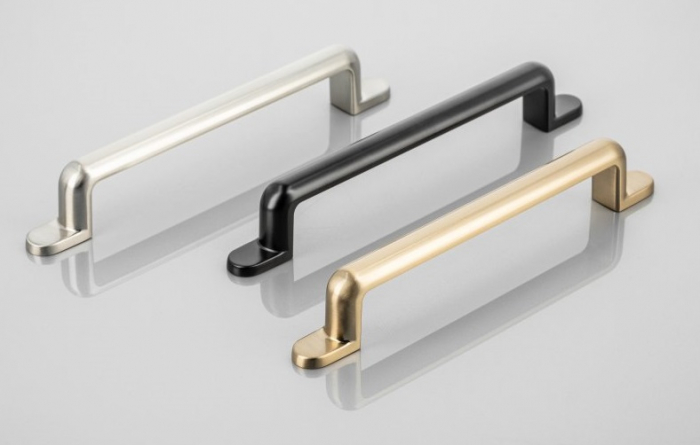 Maner pentru mobila Otto, finisaj negru mat GT, L:166 mm [3]