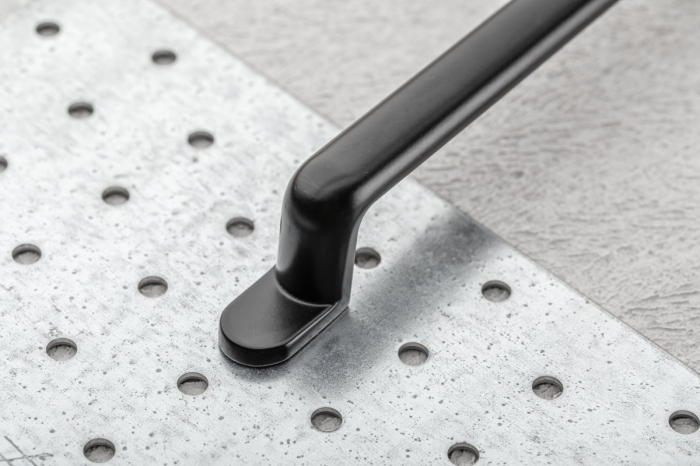 Maner pentru mobila Otto, finisaj negru mat GT, L:166 mm [2]