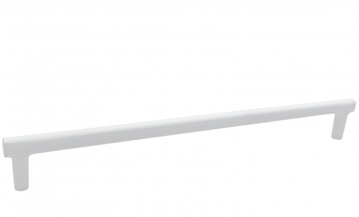 Maner pentru mobila Oval NV, finisaj alb, L:337 mm [1]