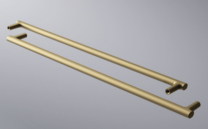 Maner pentru mobila Oval NV, finisaj auriu, L:337 mm [4]
