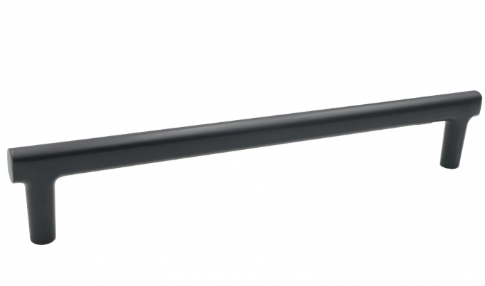 Maner pentru mobila Oval NV, finisaj negru cobalt, L:177 mm [1]