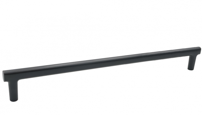 Maner pentru mobila Oval NV, finisaj negru cobalt, L:337 mm [1]
