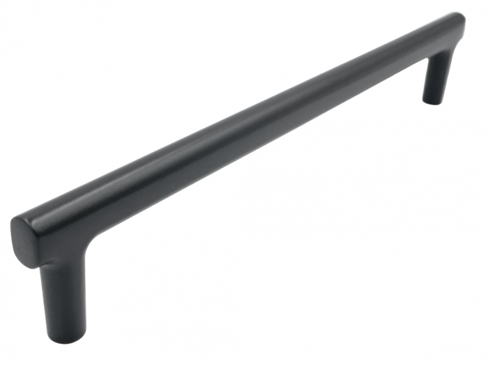 Maner pentru mobila Oval NV, finisaj negru cobalt, L:337 mm [3]