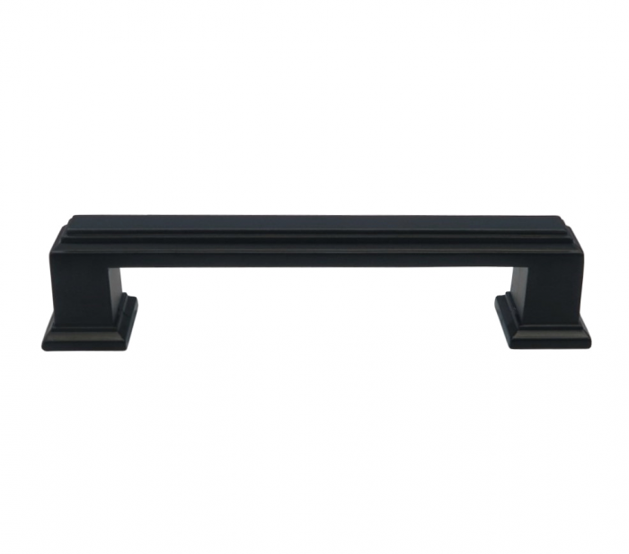 Maner pentru mobila Palace, finisaj negru mat, L:146 mm [7]