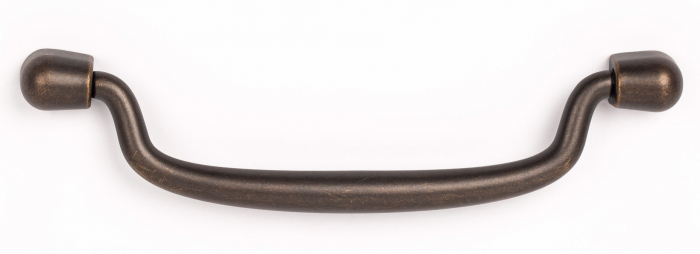 Maner pentru mobila Pendant, finisaj alama antichizata, L:138.4 mm [1]