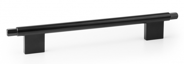 Maner pentru mobila Prisma, finisaj negru mat, L: 272 mm [6]